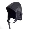 Akando frap hat, made from leather