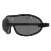 Kroops Boogie skydiving goggles with smoke lens and black trim