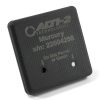 Alti-2 Mercury Jade audible skydiving altimeter with black case and green buttons. Shown from the back
