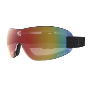 Kroops I.K.91 skydiving goggles with mirror lens and black strap