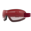 Kroops I.K.91 skydiving goggles with red lens and black strap