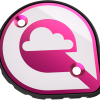Cookie G4 Aluminum Side Plates, Pink Loop