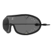 Kroops DZ 2 skydiving goggles with smoke lens and black trim
