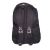 Akando Skydivers Backpack, black. Shown from the back 1