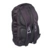 Akando Skydivers Backpack, black. Shown from the back