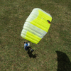 JYRO JFX 2 Main Canopy. Shown from the top while landing