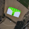 JYRO Kraken Main Canopy. Shown from the top while flying