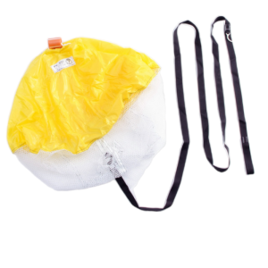 Paratec Main Pilot Chute, Yellow with white net