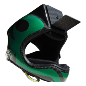 Bonehead The Flat Top Narrow Camera Helmet displayed from the side