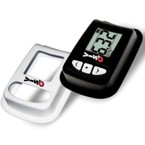 Sew on pocket for Viso 2+ and Ares. Black and White. Black version shown with altimeter inside