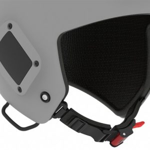 Cookie Fuel open face camera skydiving helmet cutaway chinstrap