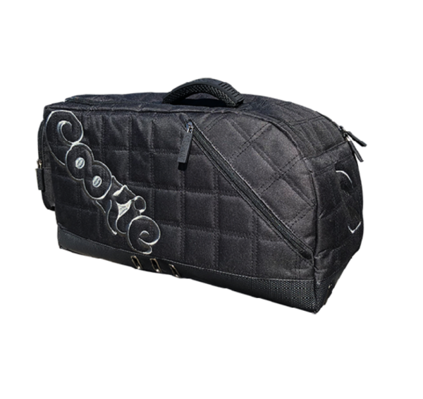 Flight Bag made by Cookie. Used to store a helmet and some accessories