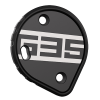 Cookie G35 Tunnel Plate, grey G35 design. Shown from the front