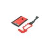 Paragear Open Handle Hooker (K11705). The knife is red, shown with a matching color pouch