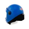 Parasport Italia Z1 HP fullface helmet, color: royal blue. Shown from the back