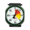 Viplo FT50 Analog Altimeter with white 4000 meters dial and green case
