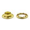 PG SPUR GROMMET & WASHER BRASS (S7690) - 7 (29/32")