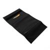 Rainbow Organizer, Black. Shown from the top while opened