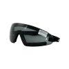 Bobster Wrap Around skydiving goggles. Smoke with black strap