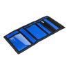 Wingstore Wallet, blue. Shown from the inside