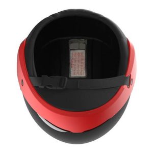 Cookie G35 Skydiving helmet replacement liner. Shown inside of the helmet