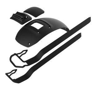 Cookie G35 Skydiving helmet utility plate used to mount cameras on top of the helmet.