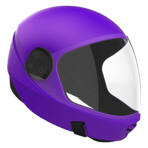 Cookie G3 Fullface Skydiving Helmet. Color is Purple