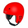 Parasport Italia Fairwind open face helmet. Red color. Shown from the front
