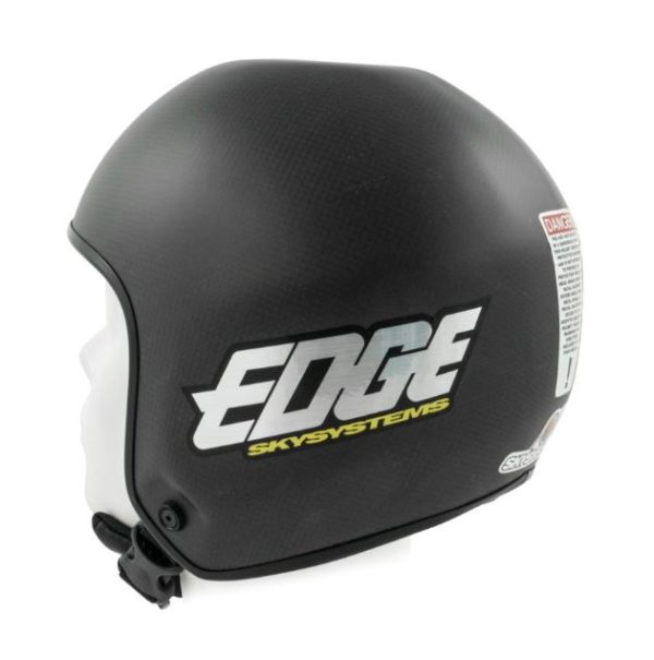 Skysystems Edge Helmet. Matte Black. Shown from the side