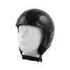 Skysystems HR2 Helmet, Black gloss color. Shown from the front