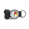 Robnik analog altimeter with white 4000 meter dial and black case. O-Ring Mount