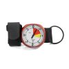 Robnik analog altimeter with white 4000 meter dial and red case. O-Ring Mountv