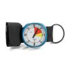 Robnik analog altimeter with white 4000 meter dial and blue case. O-Ring Mount