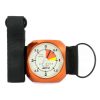 Alti-2 Altimaster Galaxy Analog Altimeter with white 4000 meters dial and orange case. O-Ring Mounting