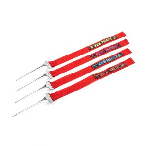 PARATEC TEMPORARY PINS, red with logo
