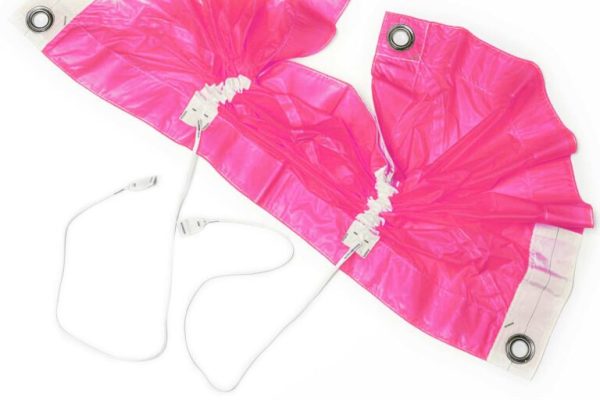 Pink JYRO TANDEM SLIDER. Shown from the top.