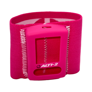Pink Elastic wrist mount for Atlas 2 and Juno altimeters