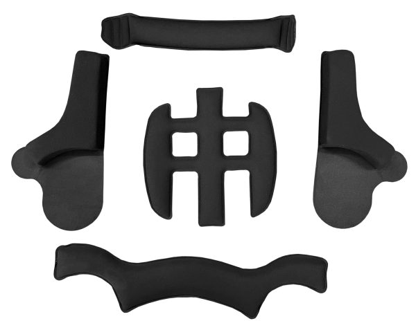 Parasport Italia ZX helmet spare liner. All parts shown from the top