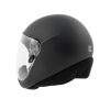 Square1 Phantom X skydiving helmet. Color: Black Matte. Shown from the back