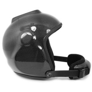 Optik 210 camera helmet made by Bonhead. Color: Carbon, shown from the side
