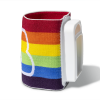 L&B Elastic Wrist Mount for Ares 2/Alfa shown from the side. Color: Rainbow
