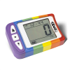 L&B Ares 2 altimeter shown from the front. Color: Rainbow