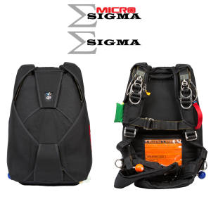 UPT Sigma container shown from the front and from the back