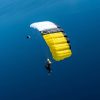 Lazy Lover Student Canopy made by JYRO shown from the top while flying
